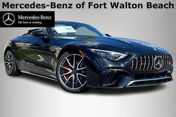 New 2026 Mercedes-Benz SL-Class SL 55 AMG® 2D Convertible in Fort